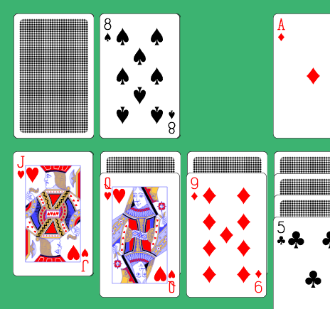 Solitaire français - Version classique sur